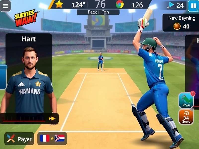 Fierce T20 Warriors gameplay screenshot